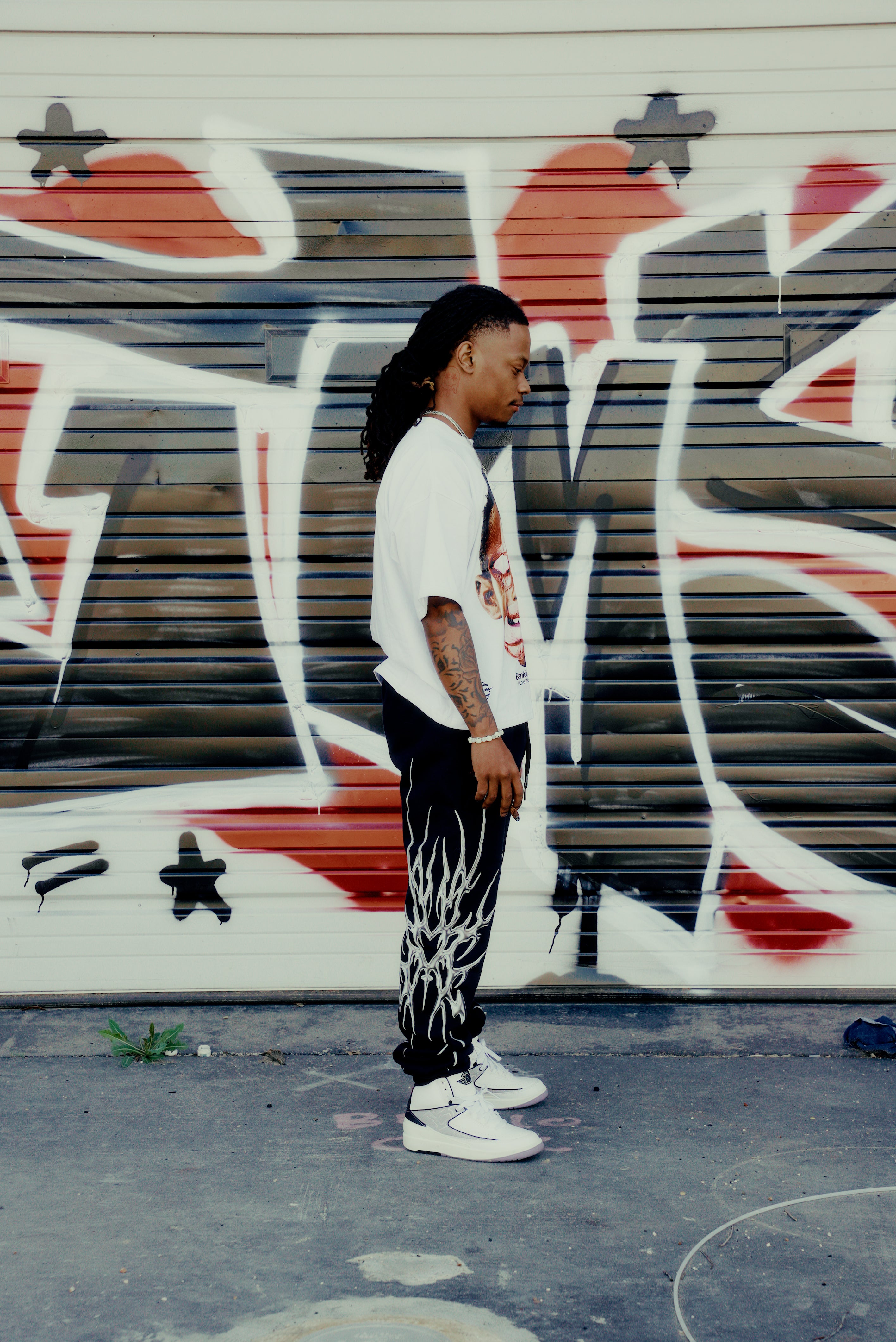 Bankie “metallic” sweats